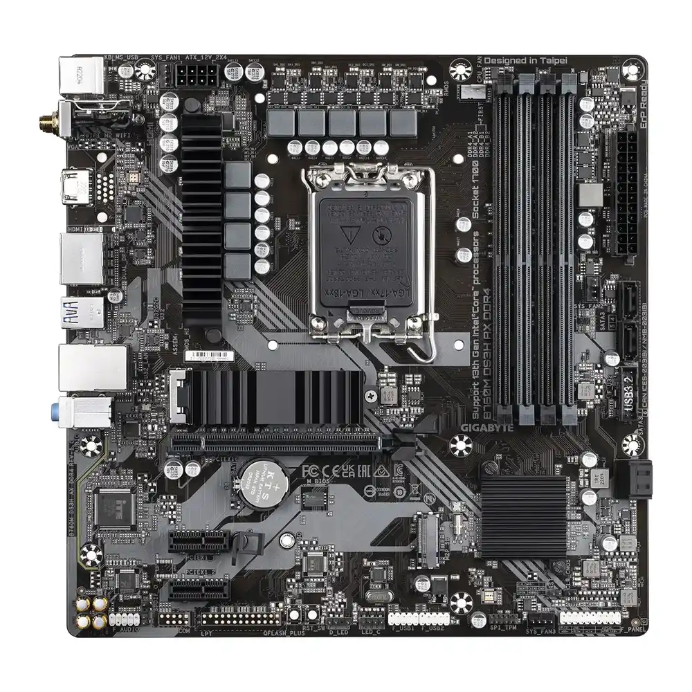 (image for) Gigabyte B760M DS3H AX DDR4 M-ATX Motherboard